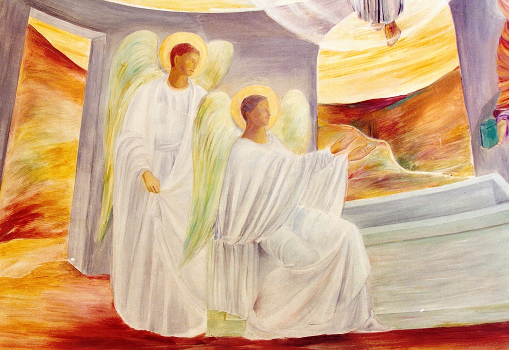 ÀNGELS CAPELLA DEL CEMENTIRI DE RIPOLL, 1949.